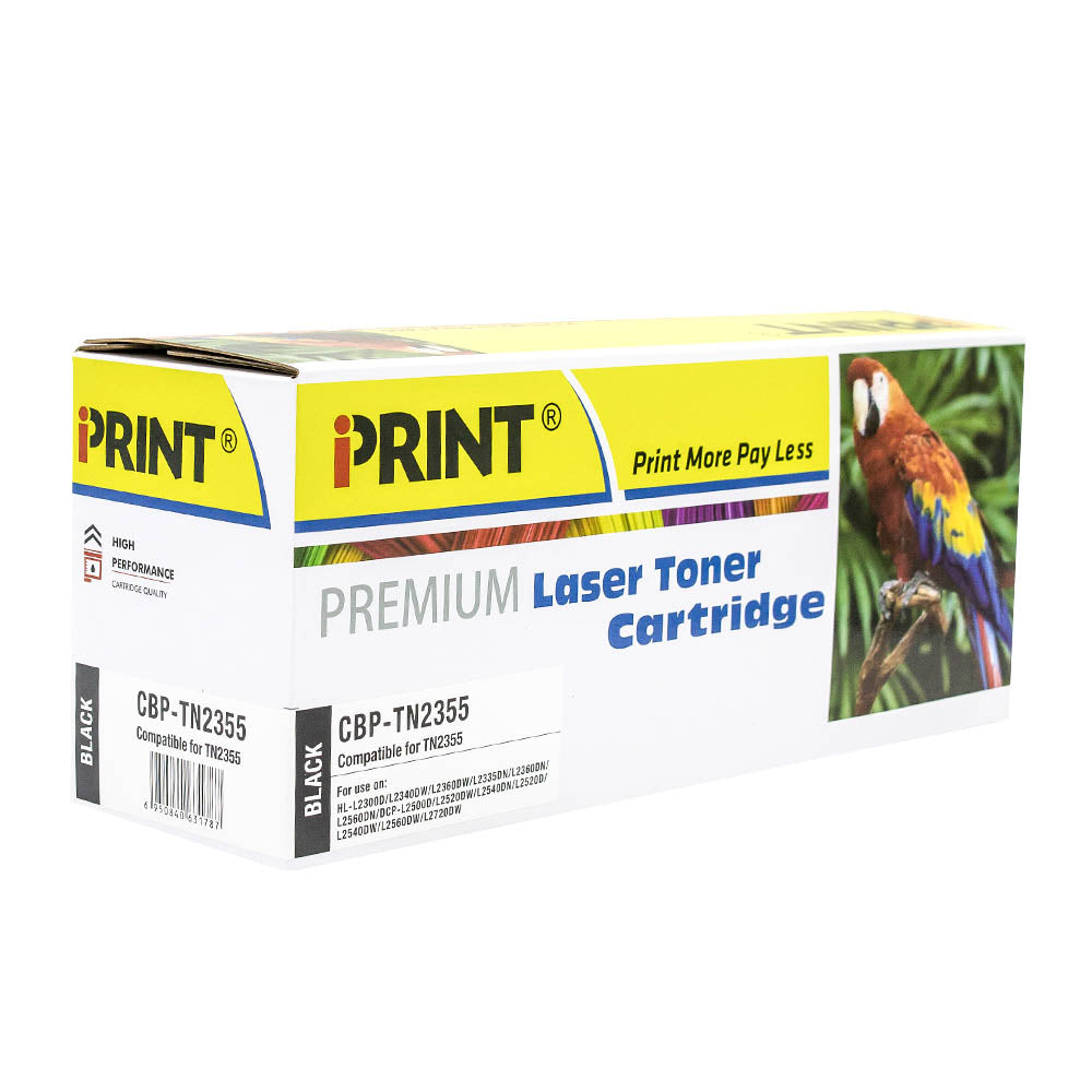 IPRINT  TN 2355 Compatible for Brother TN2355 Black - OfficeOne  Distribution  Limited