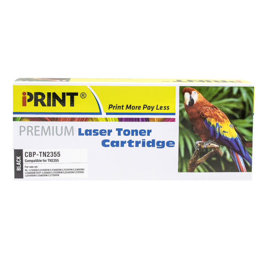 IPRINT  TN 2355 Compatible for Brother TN2355 Black - OfficeOne  Distribution  Limited
