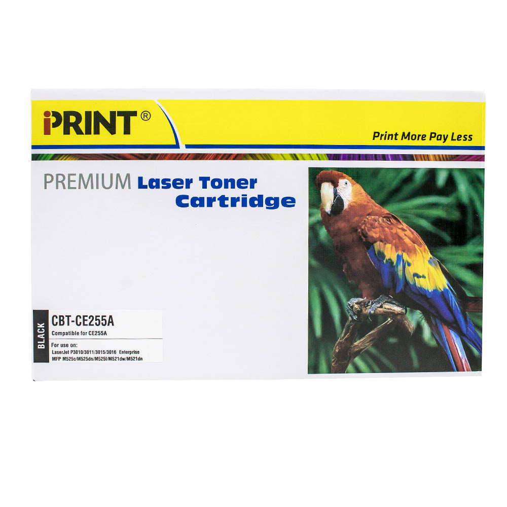 IPRINT CE255A Compatible for HP 55A Black - OfficeOne  Distribution  Limited