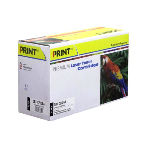 IPRINT CE255A Compatible for HP 55A Black - OfficeOne  Distribution  Limited