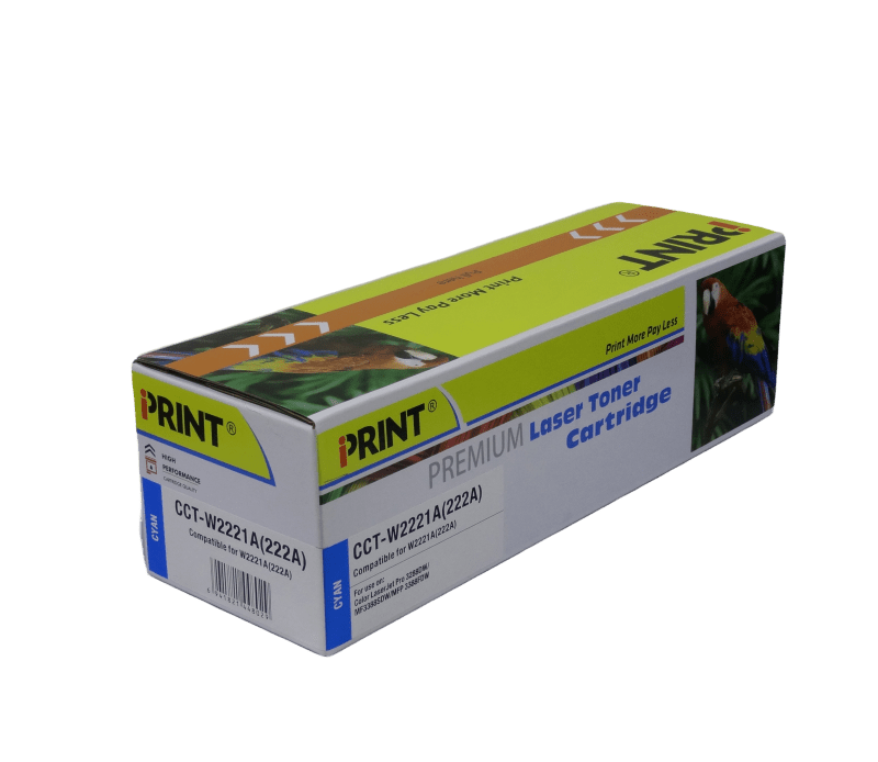 HP 222A Cyan (W2221A) Iprint Compatible Laser Toner Cartridge - Innovative Computers Limited
