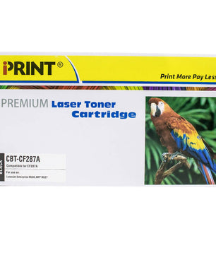 IPRINT CF287A Compatible Black Toner Cartridge for HP CF287A 