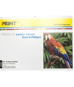 HP CE390A Black Toner Cartridge  for HP 90A by Iprint 