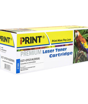 IPRINT CF531A Compatible Cyan Toner Cartridge for Cyan HP 205A Laser Toner 
