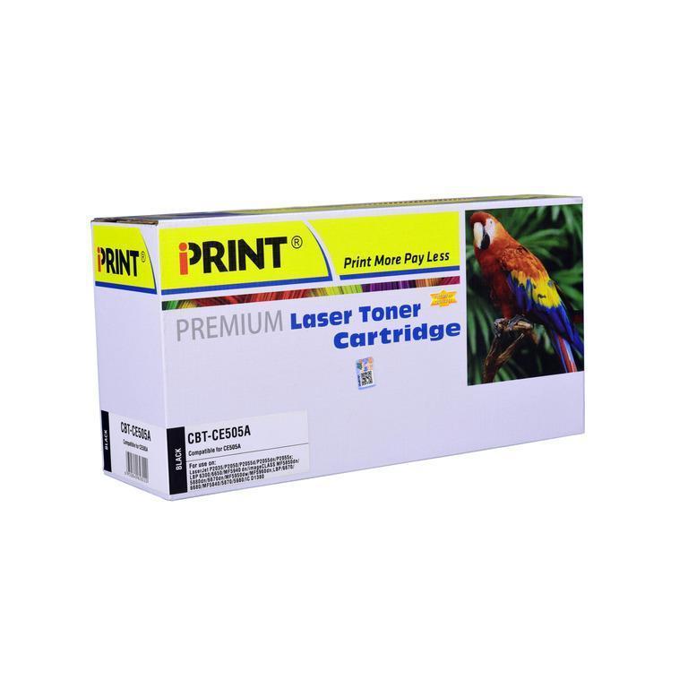 IPRINT CE505A compatible Black Toner Cartridge for CE505A 