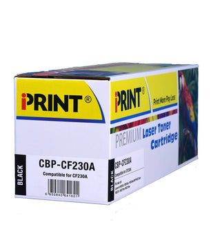 IPRINT CF230A Compatible Black Toner Cartridge for HP CF230A 