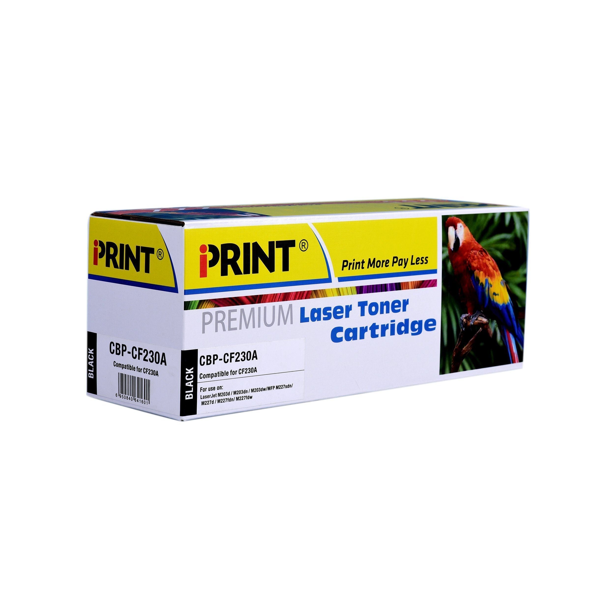 IPRINT CF230A Compatible Black Toner Cartridge for HP CF230A 