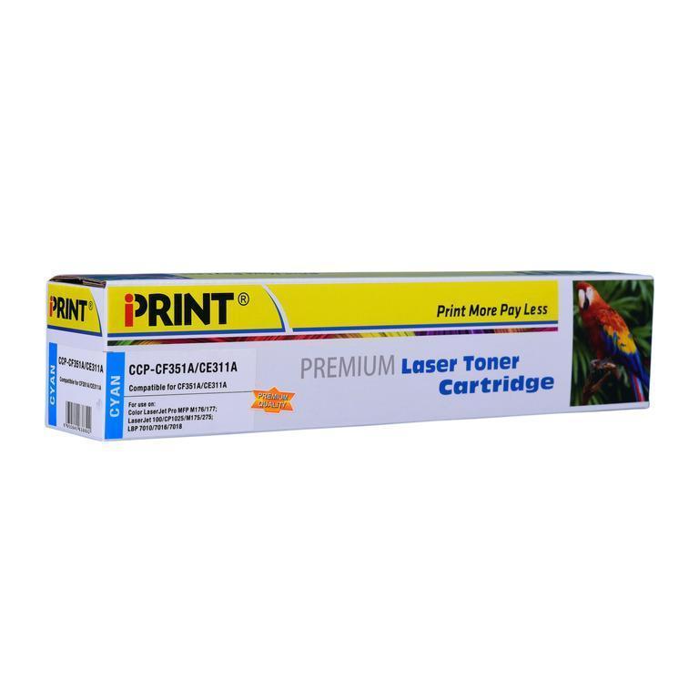 IPRINT CF351A Compatible Cyan Toner Cartridge for HP CF351A 