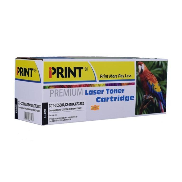 IPRINT  Compatible Black Toner Cartridge for CC530A ( HP CC530A) 